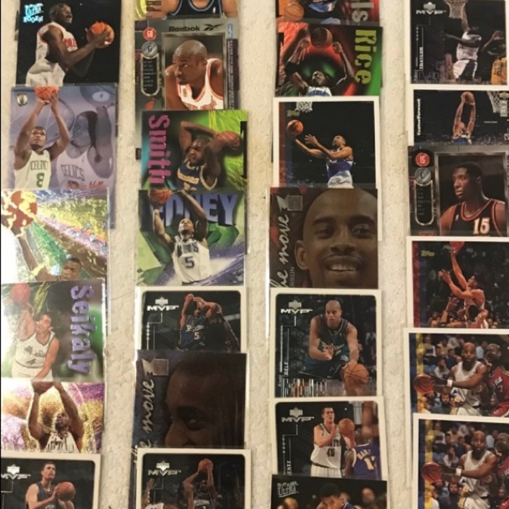 100 NBA Known Basketball PlayerCards RandomNumbers - Picture 2 of 2